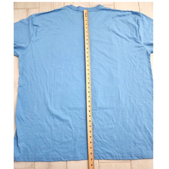 VIBES Los Angeles Men's 5XL California Culture Graphic T-Shirt Blue 100% Cotton - Picture 6 of 6